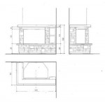 Чертеж Камин MAGISTER (Edilkamin)