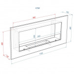  Биокамин BFP/W110 (Firelight)