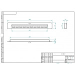 Чертеж Топливный блок 1000 (Estetic Flame)