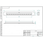 Чертеж Топливный блок 1200 (Estetic Flame)