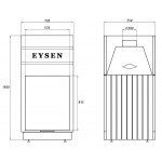  Топка Racha 570P (Eysen)