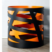 Дровница Saturn Черно-оранжевая (Fire&Wood)