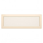 Бежевый Решетка каминная 17х49 - 4 цвета (Kratki)