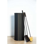 Черный Каминный набор Bern 3 цвета (Fire&Wood)