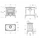 Чертеж Печь COBRA (Firebird)
