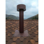  Центральный камин Эклипс 4D в стиле Hi-Tech