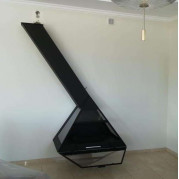 Монтаж камина ADMETO FRONTAL Oblicua