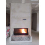  Трехсторонний камин с П-ой топкой LCI 11 GFLR