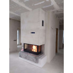  Трехсторонний камин с П-ой топкой LCI 11 GFLR