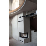  Пристенно-угловой камин с топкой Windo 75 SX Edilkamin