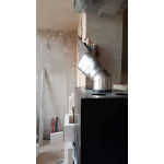  Пристенно-угловой камин с топкой Windo 75 SX Edilkamin