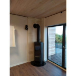 Чертеж Печь Nera N с крашенным дымоходом