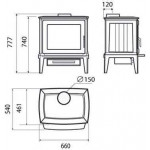 Чертеж 2 Печь E-30 M (Hergom)