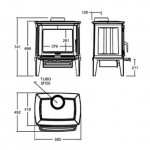 Чертеж 2 Печь E-30 S (Hergom)