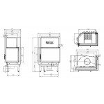 Чертеж Топка ALBERO 11 L/R H-D (Hitze)