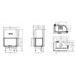 Чертеж Топка ALBERO 14 L/R H-D (Hitze)