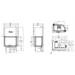 Чертеж Топка ALBERO 16 L/R G.H-D (Hitze)