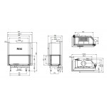 Чертеж Топка ALBERO 19 L/R G.H-D (Hitze)