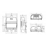 Чертеж Топка ALBERO 19 S.H-D (Hitze)