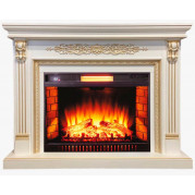 Портал Белла белый (InterFlame)