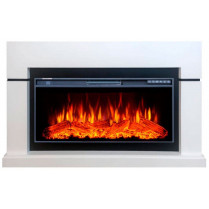 Электрокамин Гранд с очагом FreeSpace 40 белый (InterFlame)