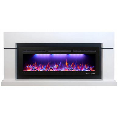 Портал Гранд 55 Белый (InterFlame)