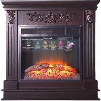 Портал Берта Люкс 23 темный дуб (InterFlame)