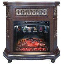 Портал Джессика 23 темный дуб (InterFlame)