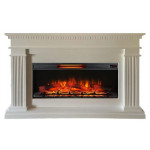 Бежевый Портал Грейс 36 Белый (InterFlame)