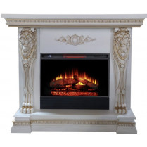 Портал Львы белый (InterFlame)