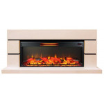 Бежевый Портал Норд 36 Белый (InterFlame)