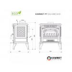  Печь P7 Eko (Kawmet)