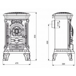  Печь P9 Eko (Kawmet)