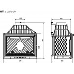 Чертеж Топка W11 (Kawmet)