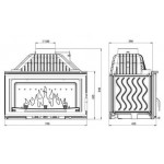 Чертеж Топка W15 (Kawmet)
