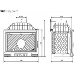 Чертеж Топка W2 (Kawmet)