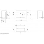 Чертеж Биокамин Delta 600 Tuv (Kratki)