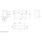 Чертеж Биокамин Delta 700 Tuv (Kratki)