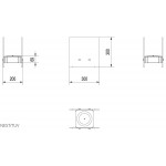 Чертеж Биокамин Nest Tuv (Kratki)