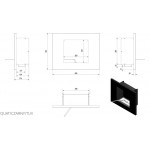 Чертеж Биокамин Quat Tuv (Kratki)