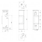  Печь Tora M Черный (Kratki.PRO)