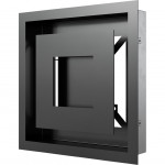 Черный Решетка каминная Wind 22х22 - 4 цвета (Kratki)