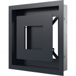 Графит Решетка каминная Wind 22х22 - 4 цвета (Kratki)