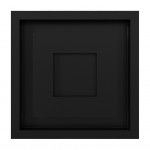 Черный Решетка каминная Wind 22х22 - 4 цвета (Kratki)