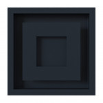 Графит Решетка каминная Wind 22х22 - 4 цвета (Kratki)