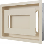 Бежевый Решетка каминная Wind 22х30 - 4 цвета (Kratki)