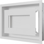 Белый Решетка каминная Wind 22х30 - 4 цвета (Kratki)