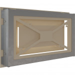 Бежевый Решетка каминная Wind 22х37 - 4 цвета (Kratki)