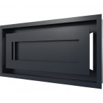 Графит Решетка каминная Wind 22х45 - 4 цвета (Kratki)