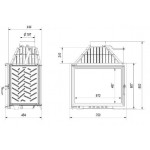 Чертеж Топка AMELIA (Kratki)